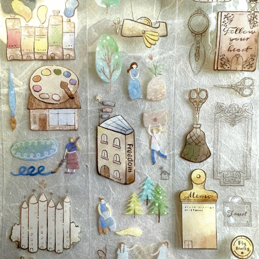 A Great Idea - Stationery Room PET tape SAMPLES