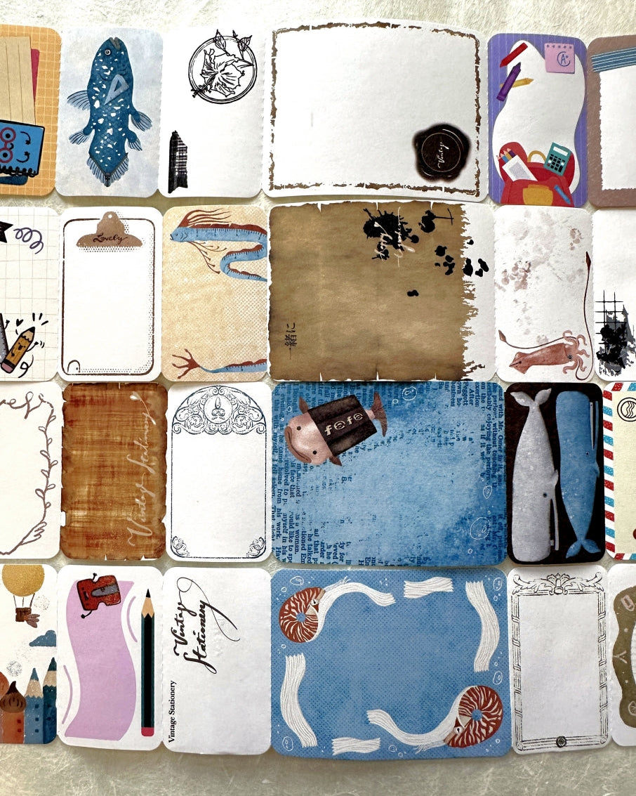 Fafa x A Great Idea x Ha7uu x ZM.Ball (collaboration) - Mocha Mocha writable memo roll SAMPLES