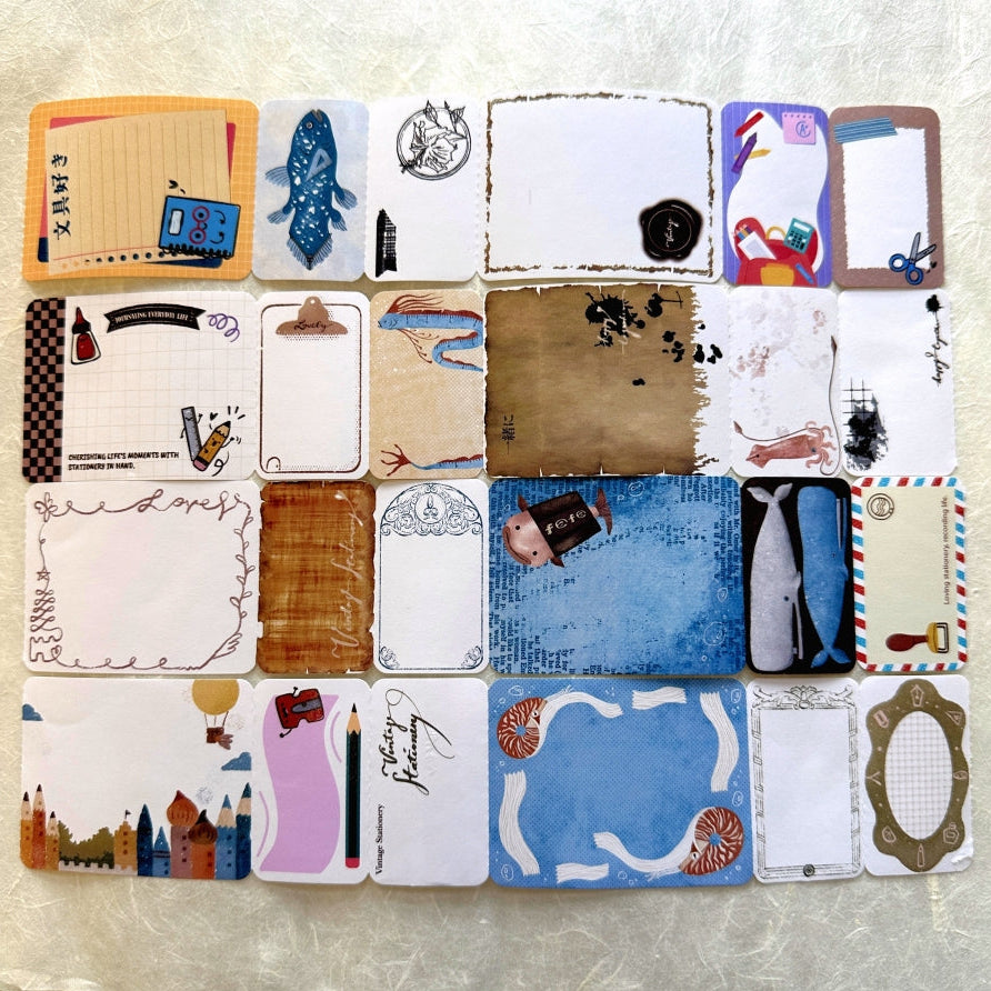 Fafa x A Great Idea x Ha7uu x ZM.Ball (collaboration) - Mocha Mocha writable memo roll SAMPLES