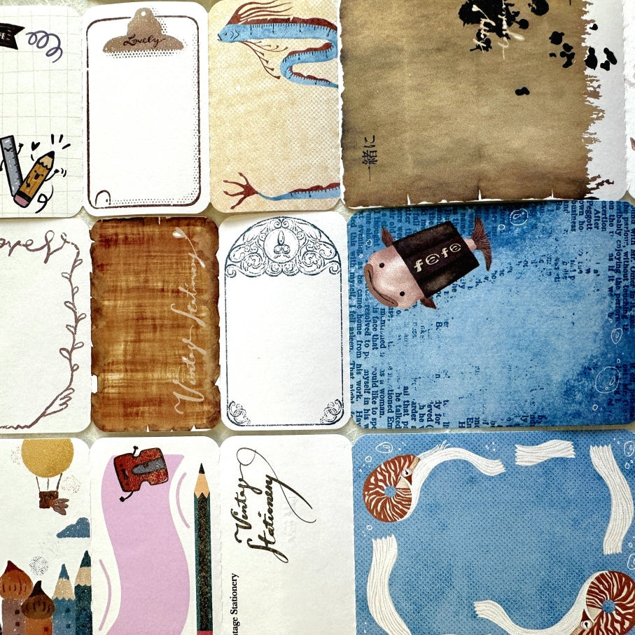 Fafa x A Great Idea x Ha7uu x ZM.Ball (collaboration) - Mocha Mocha writable memo roll SAMPLES