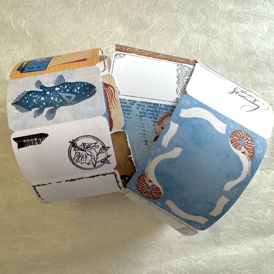 Fafa x A Great Idea x Ha7uu x ZM.Ball (collaboration) - Mocha Mocha writable memo roll SAMPLES