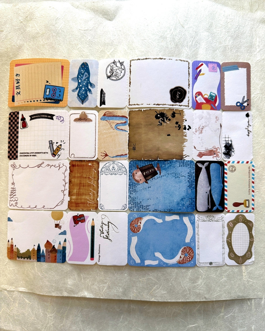 Fafa x A Great Idea x Ha7uu x ZM.Ball (collaboration) - Mocha Mocha writable memo roll SAMPLES