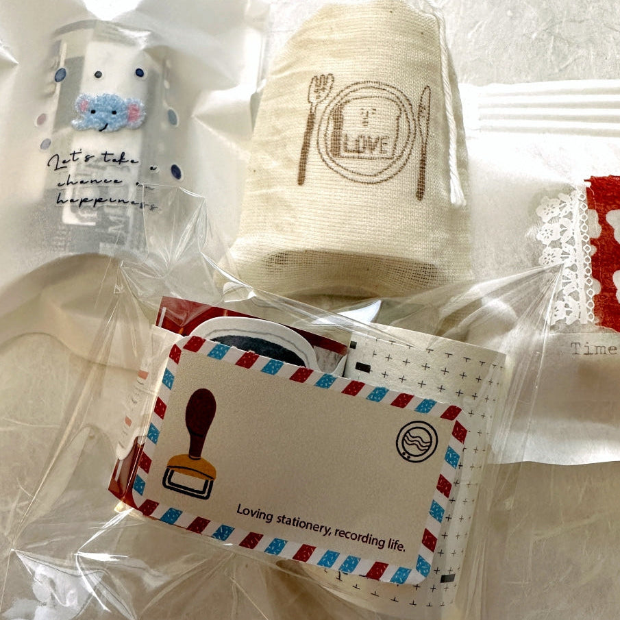 Fafa x A Great Idea x Ha7uu x ZM.Ball (collaboration) - Mocha Mocha writable memo roll SAMPLES