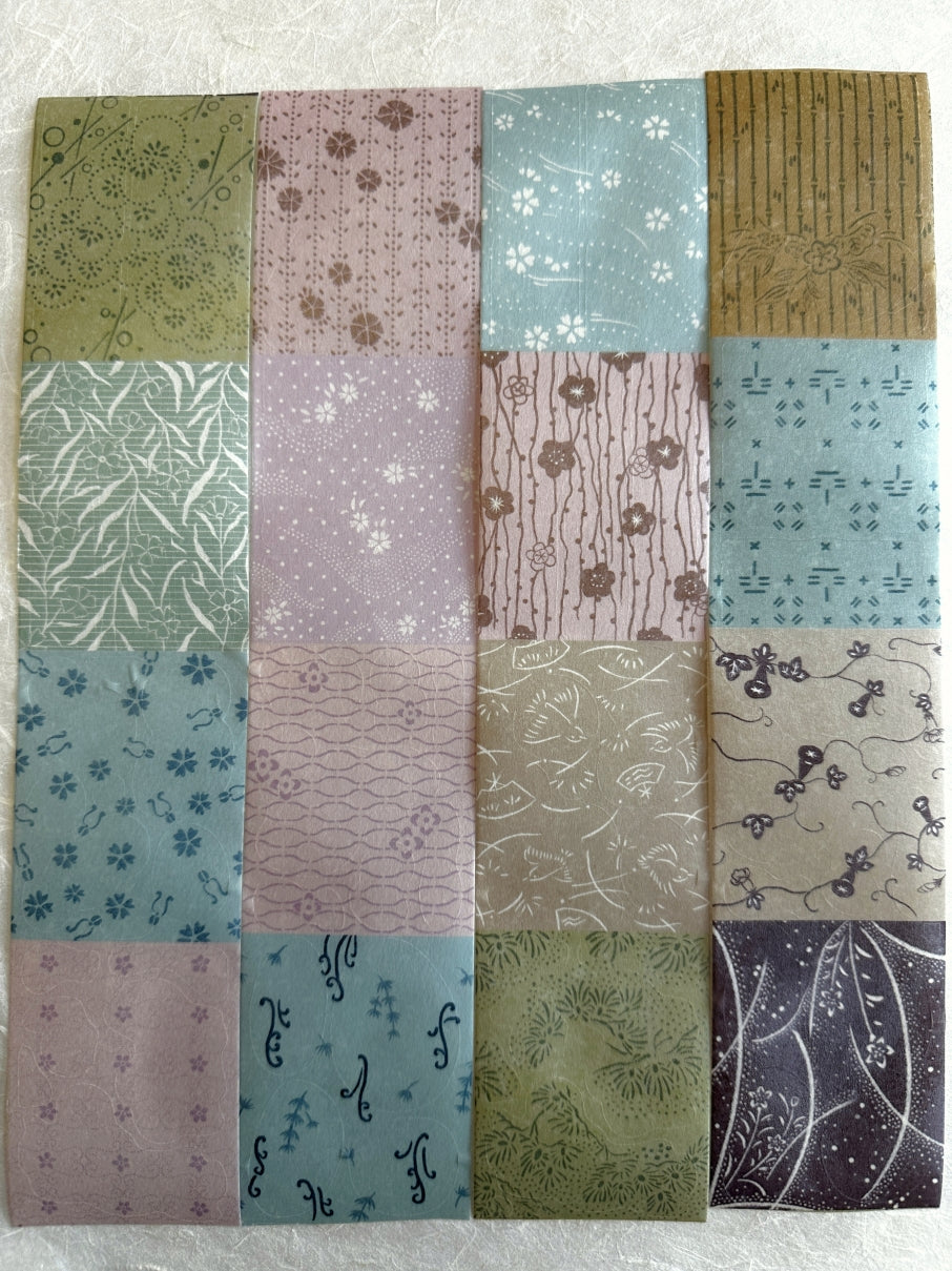 A Great Idea - Japanese Window Lattice Palette (Spring) kiss-cut washi tape SAMPLES