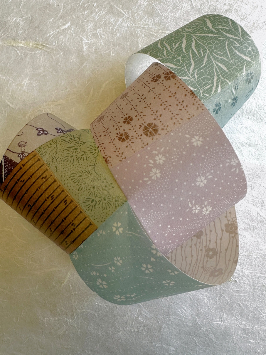 A Great Idea - Japanese Window Lattice Palette (Spring) kiss-cut washi tape SAMPLES
