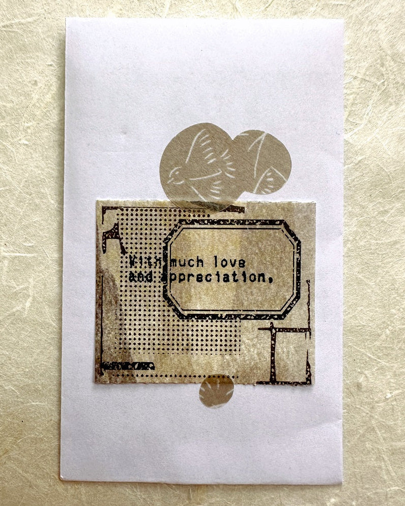 A Great Idea - Japanese Window Lattice Palette (Spring) kiss-cut washi tape SAMPLES