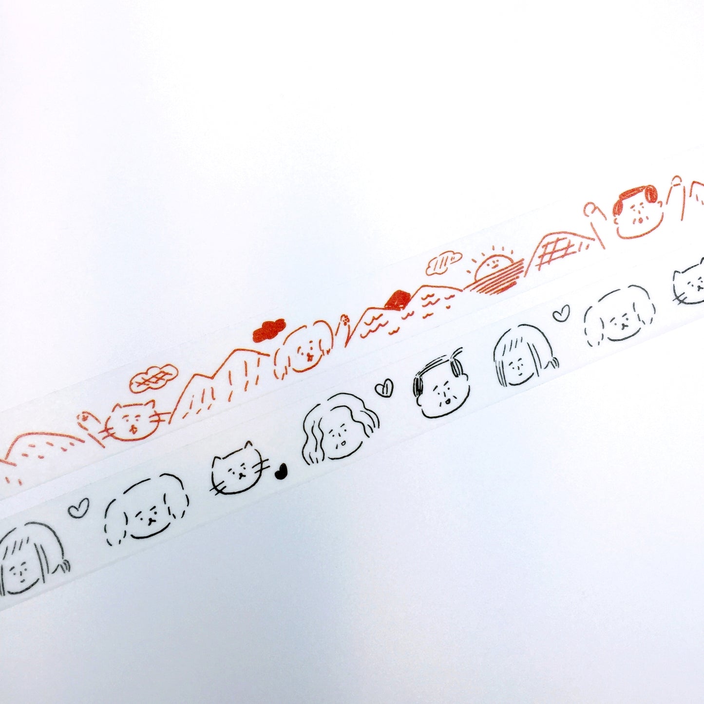 Ajassi - Hill & Family Korean washi tape SAMPLES