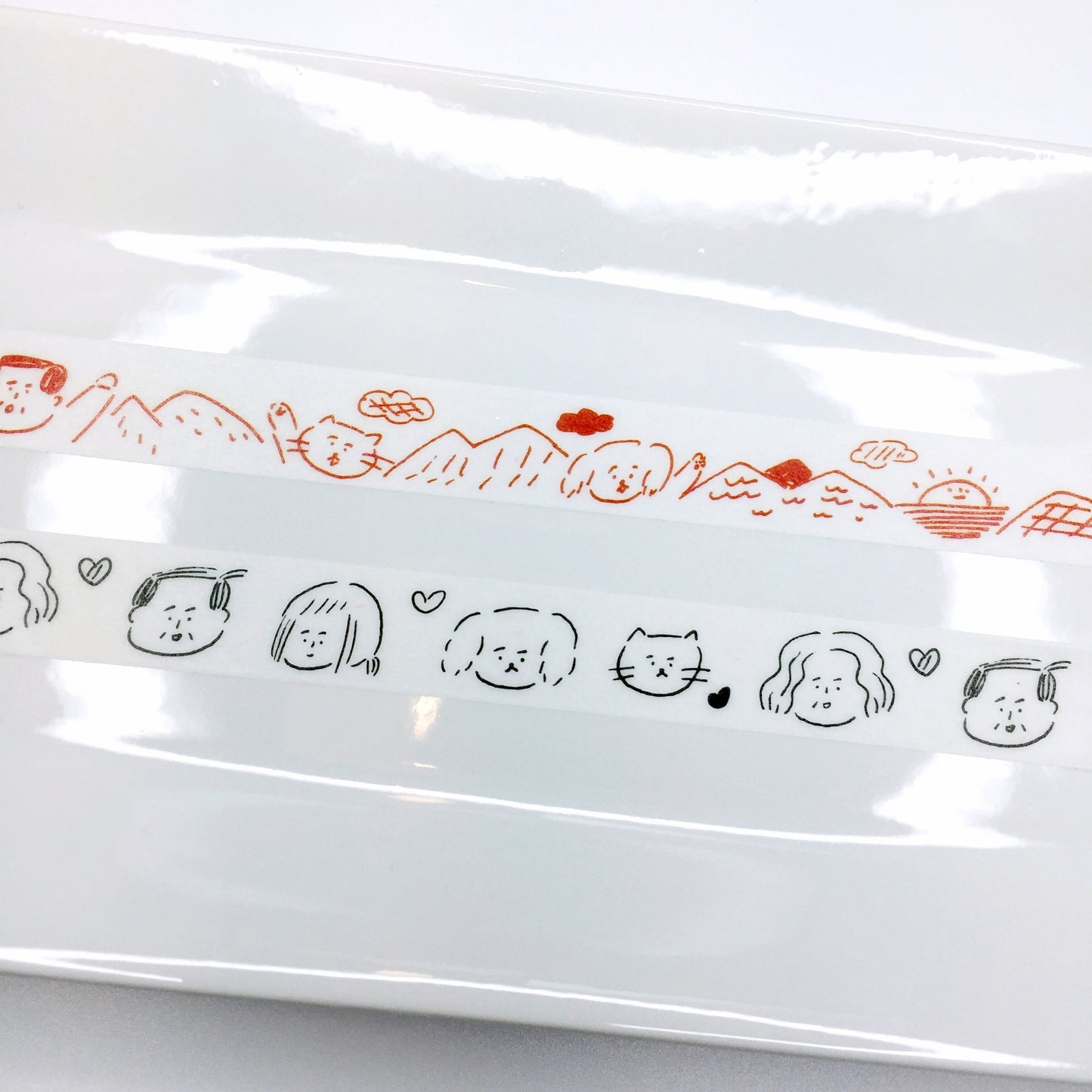 Ajassi - Hill & Family Korean washi tape SAMPLES