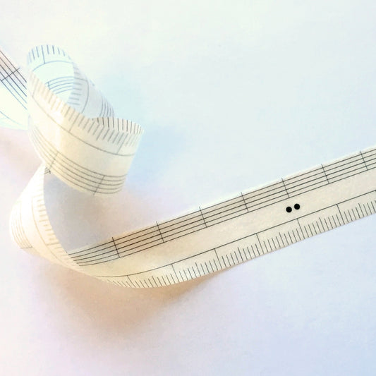 Analogue Keeper - Vanilla Ruler masking tape SAMPLES