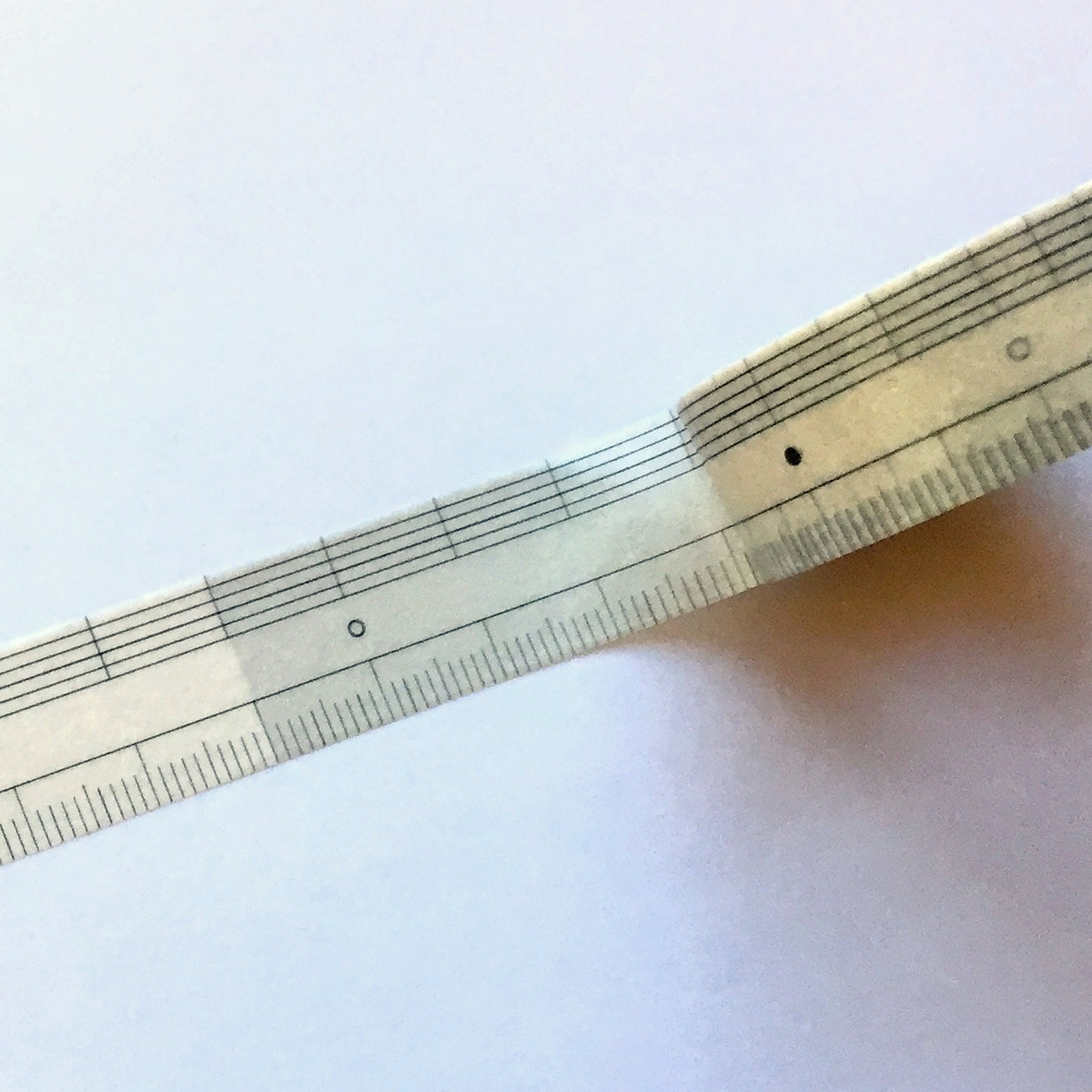 Analogue Keeper - Vanilla Ruler masking tape SAMPLES