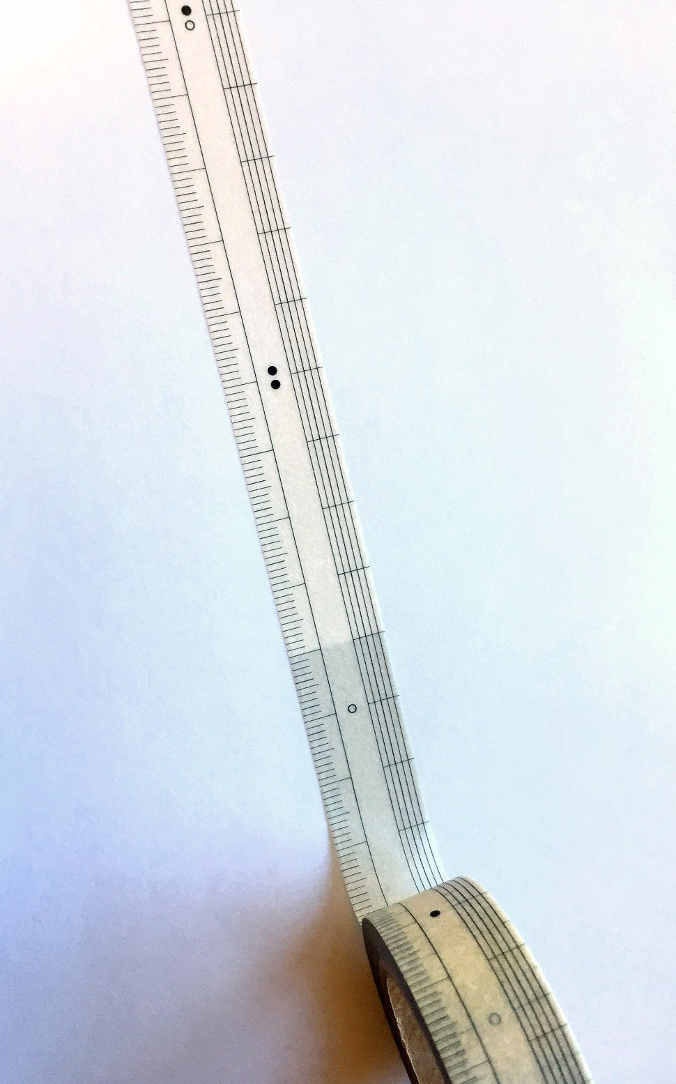 Analogue Keeper - Vanilla Ruler masking tape SAMPLES