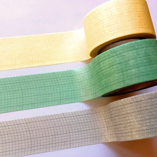 Analogue Keeper - Oval Grid masking tape SAMPLES