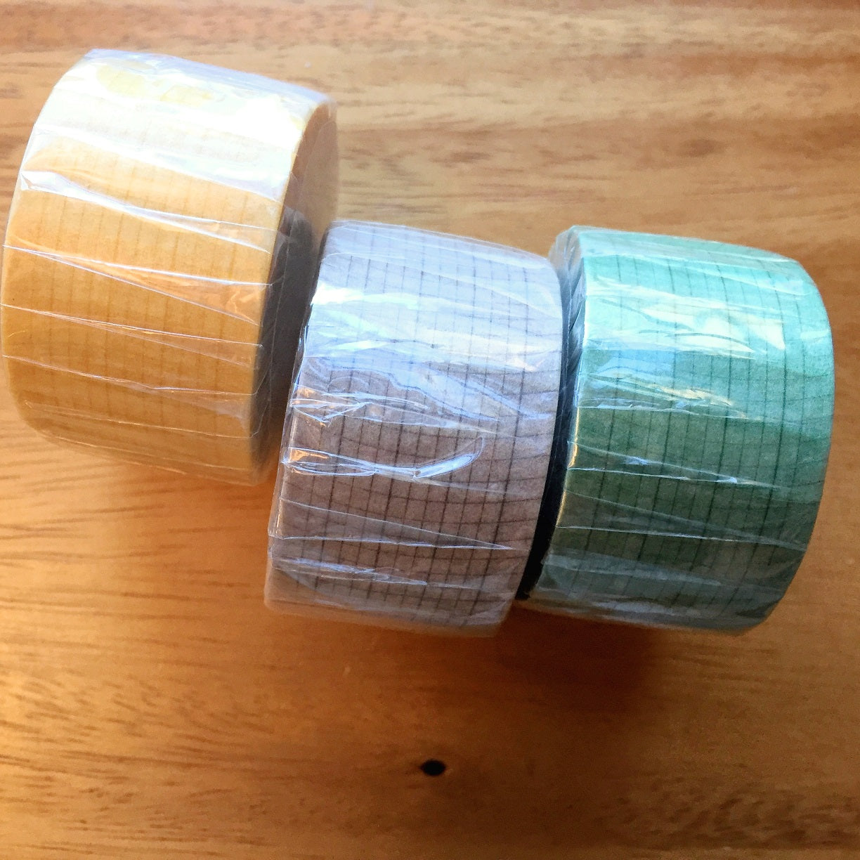 Analogue Keeper - Oval Grid masking tape SAMPLES