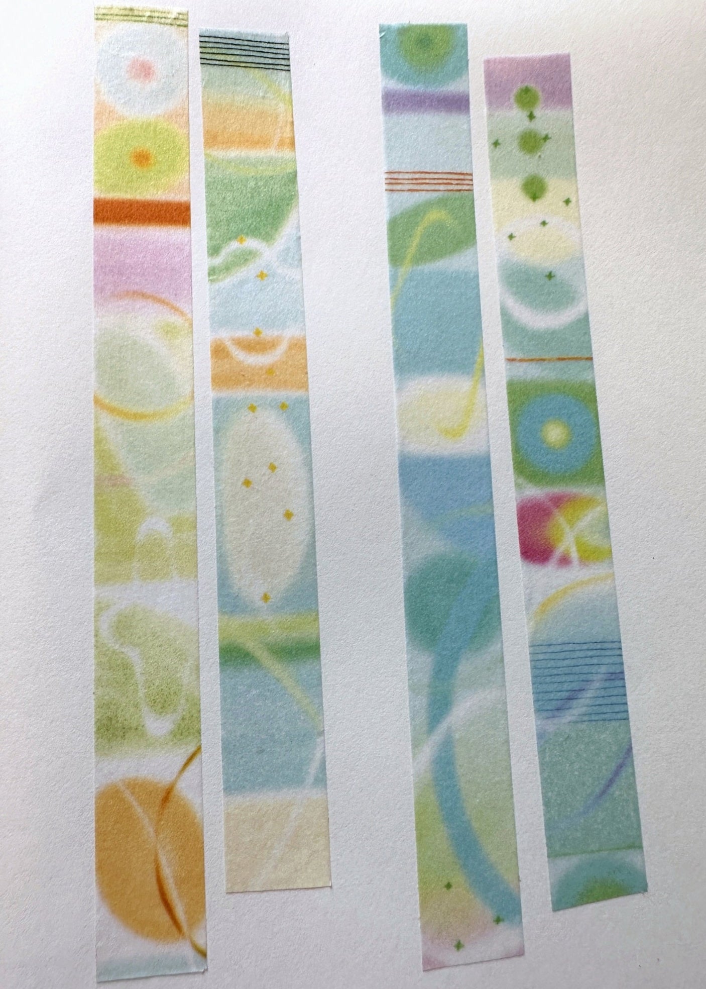 Analogue Keeper - Spring/Summer Colorchip 2023 masking tape SAMPLES