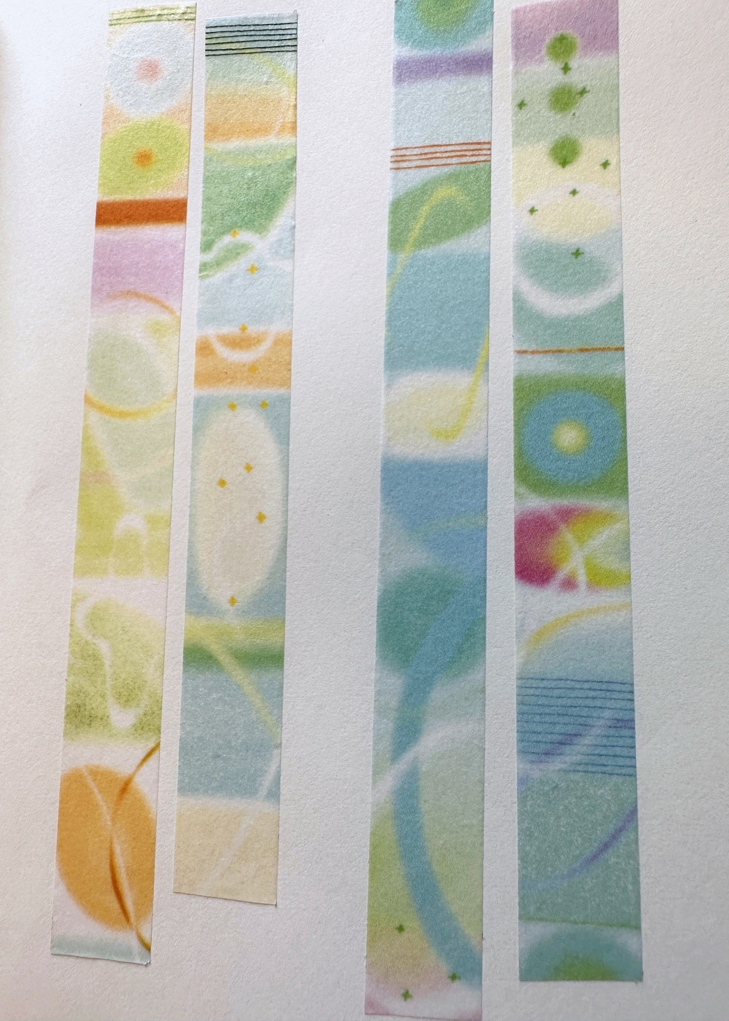 Analogue Keeper - Spring/Summer Colorchip 2023 masking tape SAMPLES