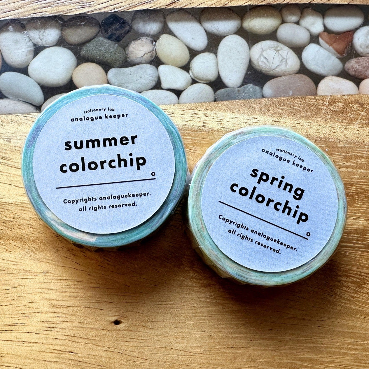 Analogue Keeper - Spring/Summer Colorchip 2023 masking tape SAMPLES