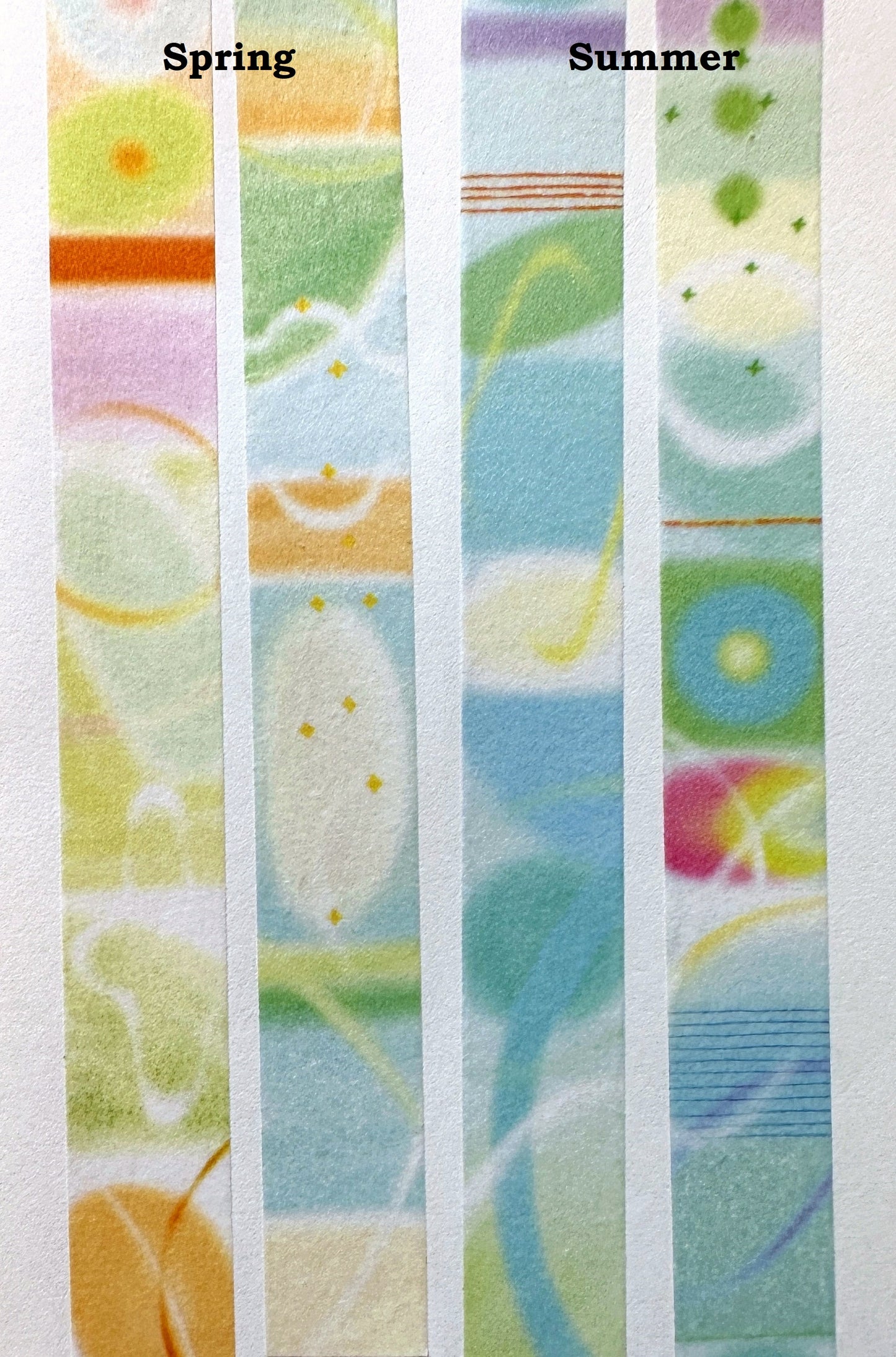 Analogue Keeper - Spring/Summer Colorchip 2023 masking tape SAMPLES