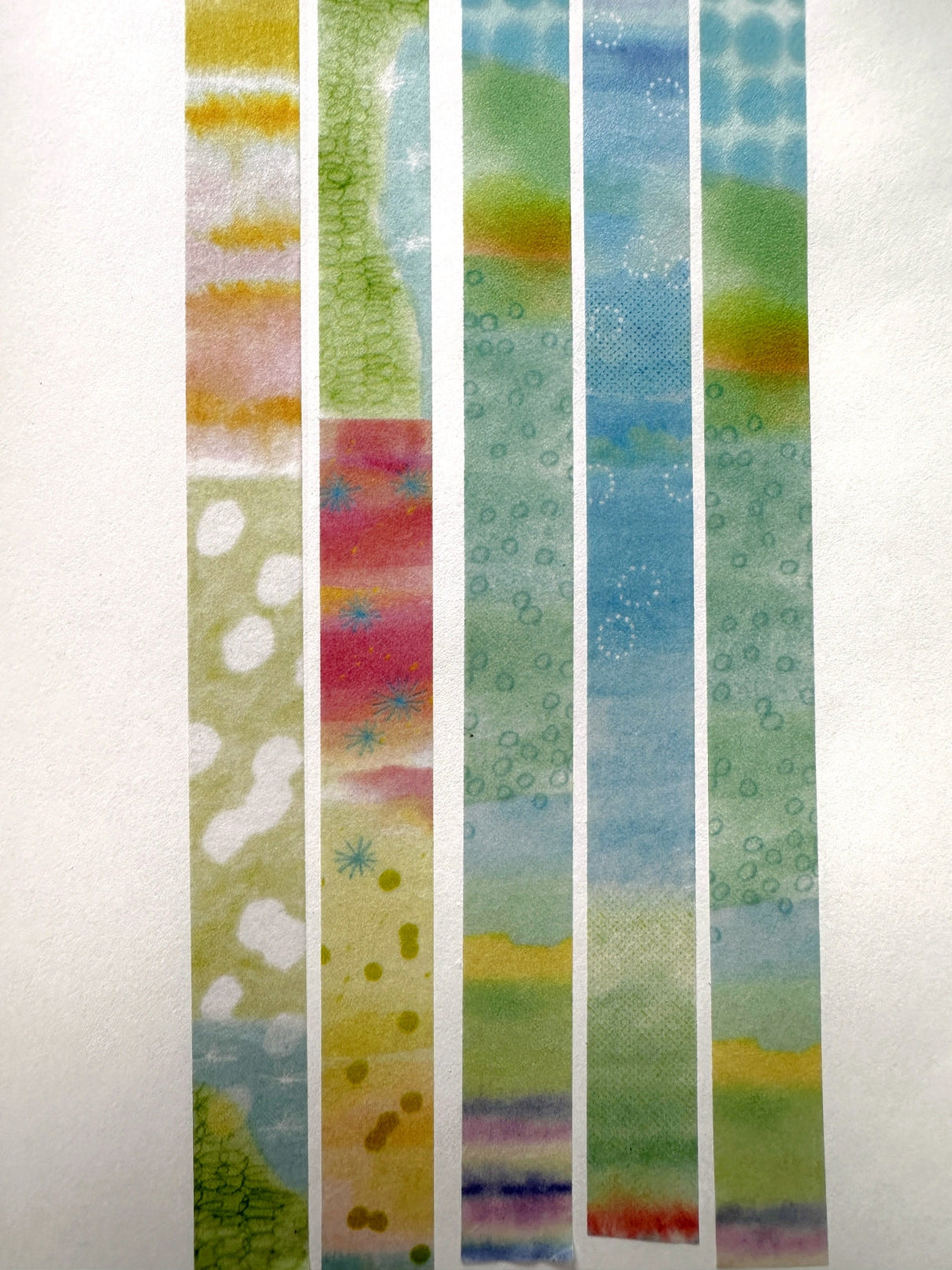 Analogue Keeper - Spring/Summer Colorchip 2025 masking tape SAMPLES