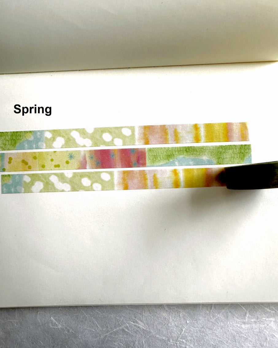 Analogue Keeper - Spring/Summer Colorchip 2025 masking tape SAMPLES