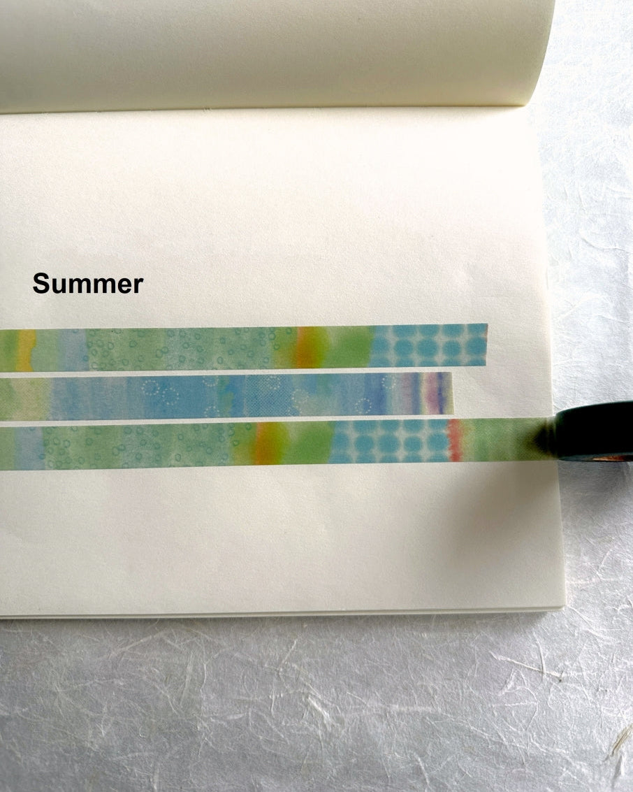 Analogue Keeper - Spring/Summer Colorchip 2025 masking tape SAMPLES