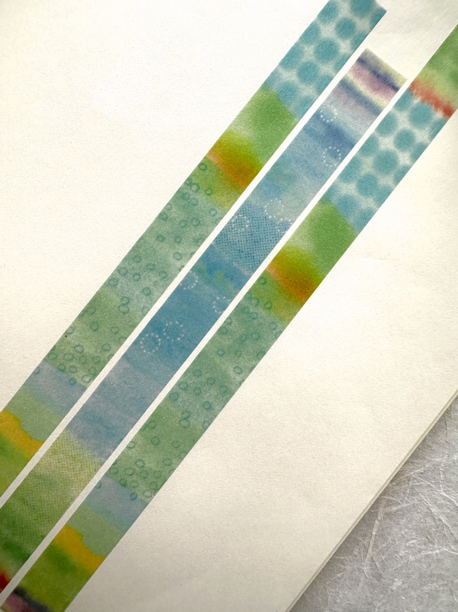 Analogue Keeper - Spring/Summer Colorchip 2025 masking tape SAMPLES