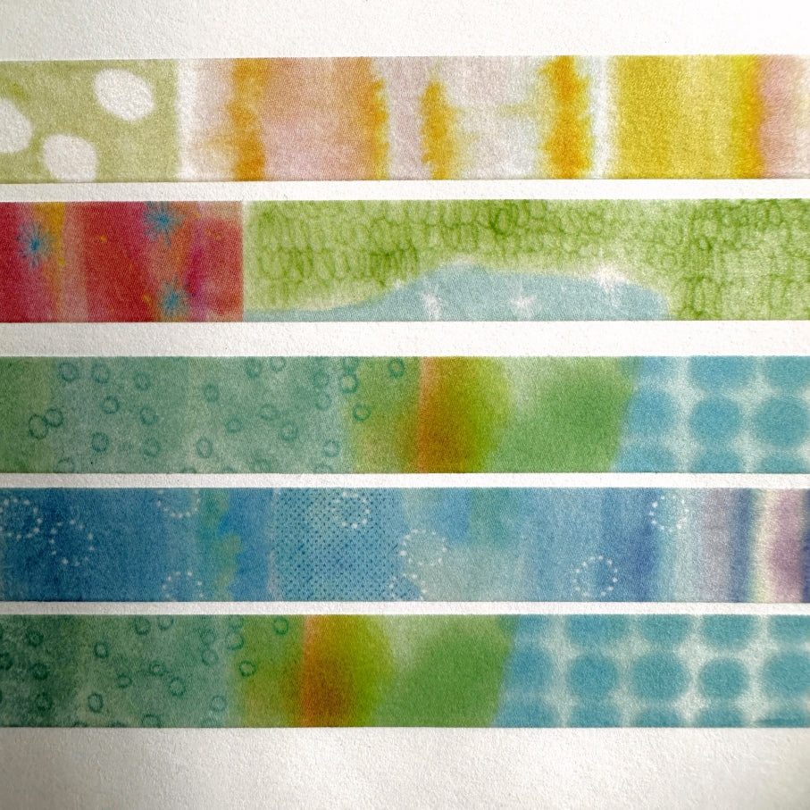 Analogue Keeper - Spring/Summer Colorchip 2025 masking tape SAMPLES