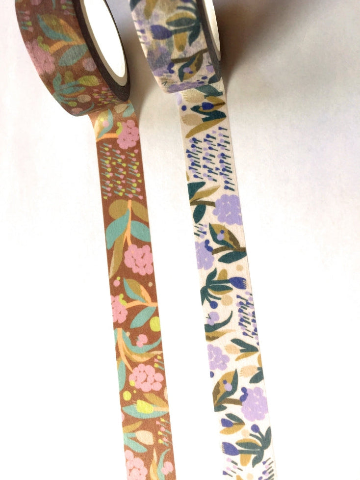 A Kind of Café - Pompon flower Here & There washi tape SAMPLES