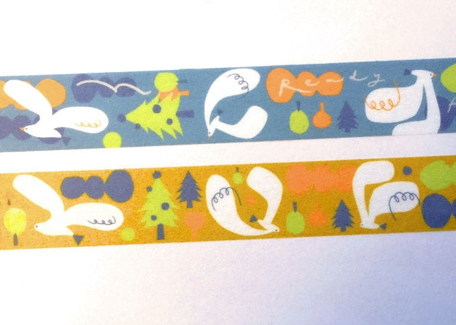 A Kind of Café - LIMITED NowhereBird Voyage washi tape set SAMPLES