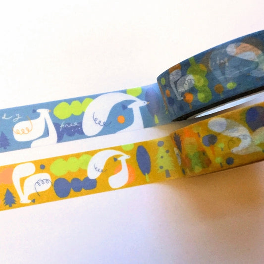 A Kind of Café - LIMITED NowhereBird Voyage washi tape set SAMPLES