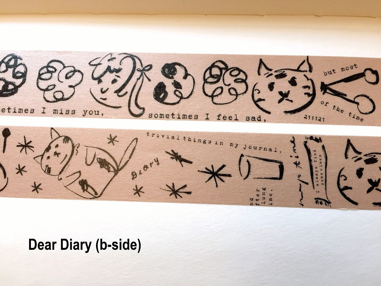 A Kind of Café - Diary series washi tapes SAMPLES