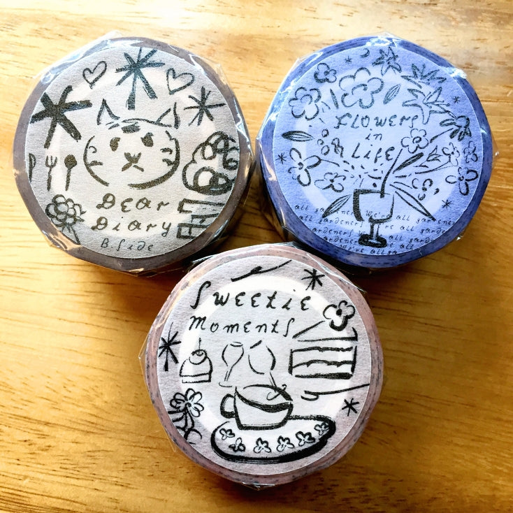 A Kind of Café - Diary series washi tapes SAMPLES