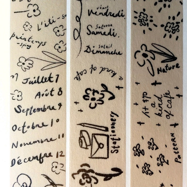 A Kind of Café - LIMITED Taiwan Expo 2021 washi tape SAMPLES