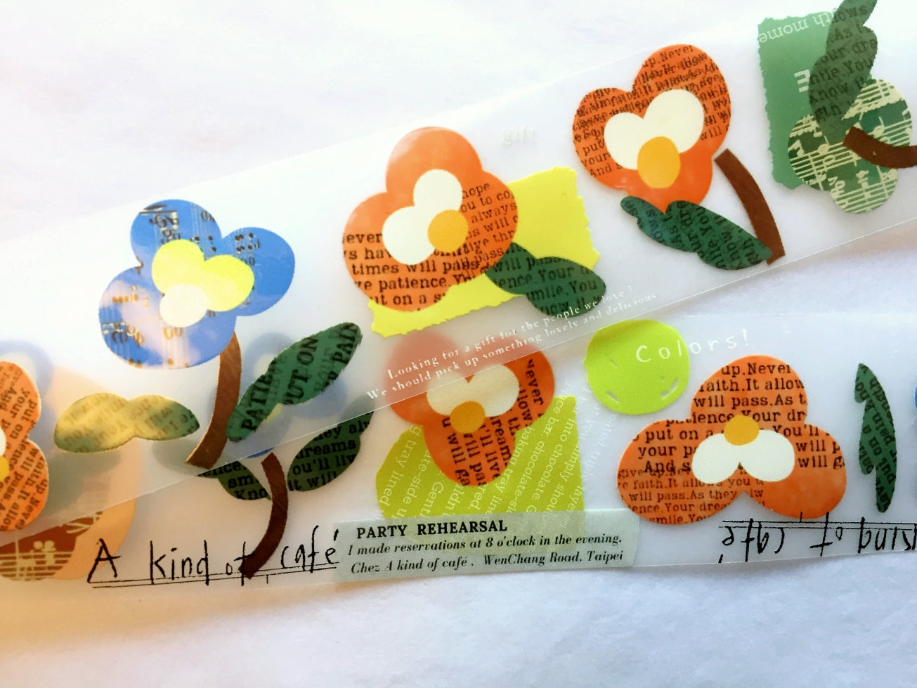 A Kind of Café - LIMITED The Song of Les Pensées PET tape SAMPLES