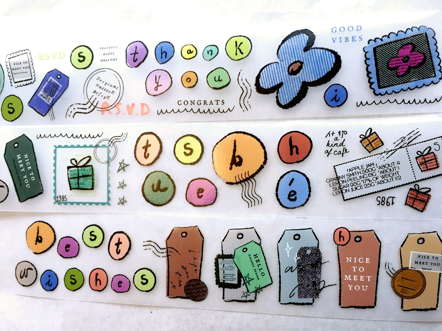 A Kind of Café - A Message PET tape SAMPLES