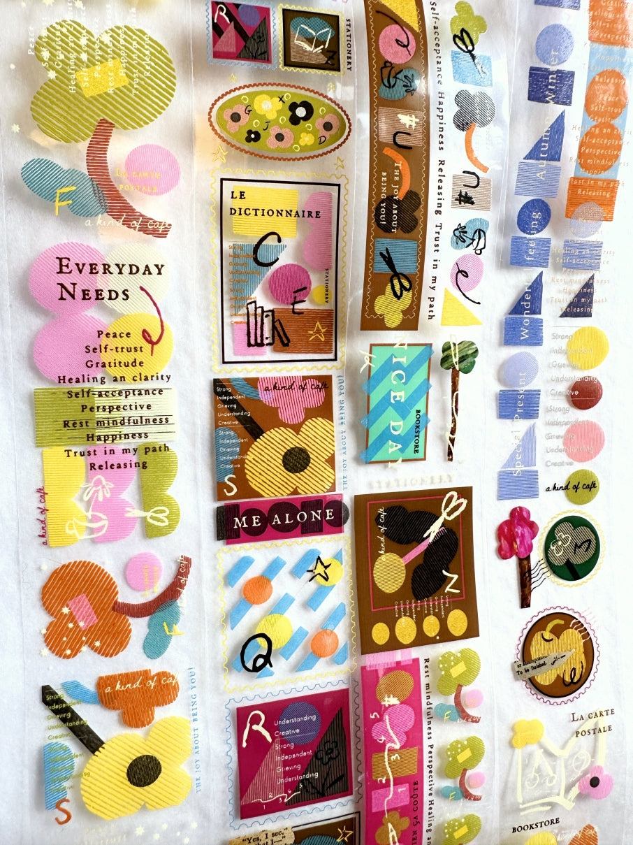 A Kind of Café - LIMITED Those Happy Elements (2023) PET tape SAMPLES