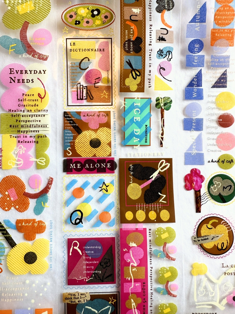 A Kind of Café - LIMITED Those Happy Elements (2023) PET tape SAMPLES