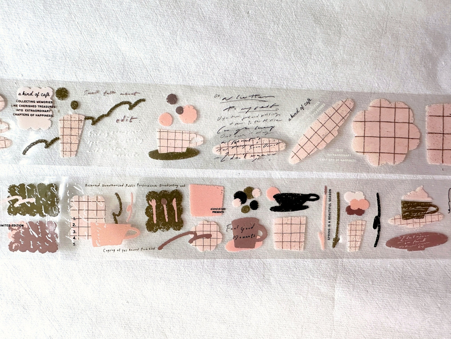 A Kind of Café - Feel-Good Moments PET tape SAMPLES