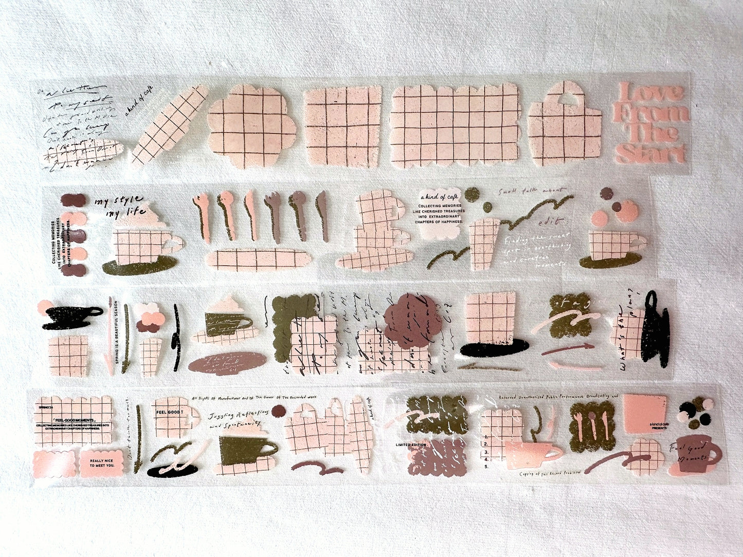 A Kind of Café - Feel-Good Moments PET tape SAMPLES
