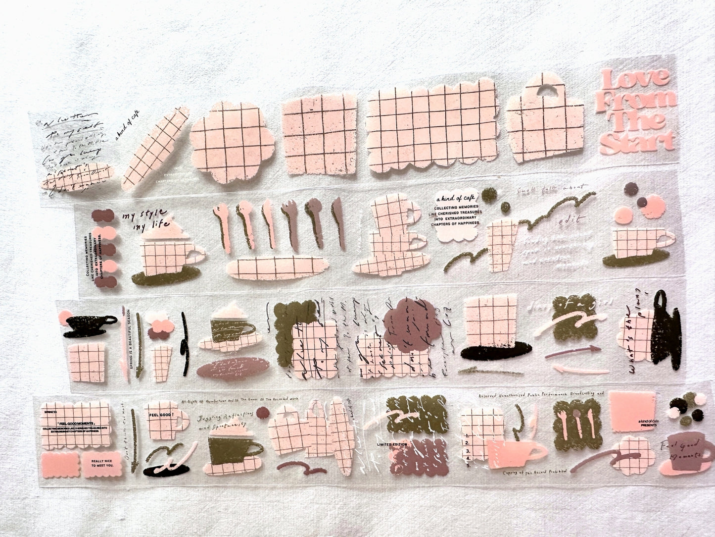 A Kind of Café - Feel-Good Moments PET tape SAMPLES
