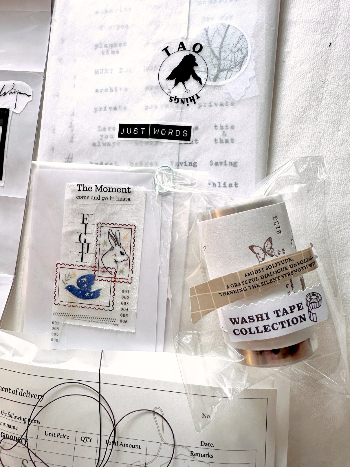 A Kind of Café - Love from the Start PET tape SAMPLES
