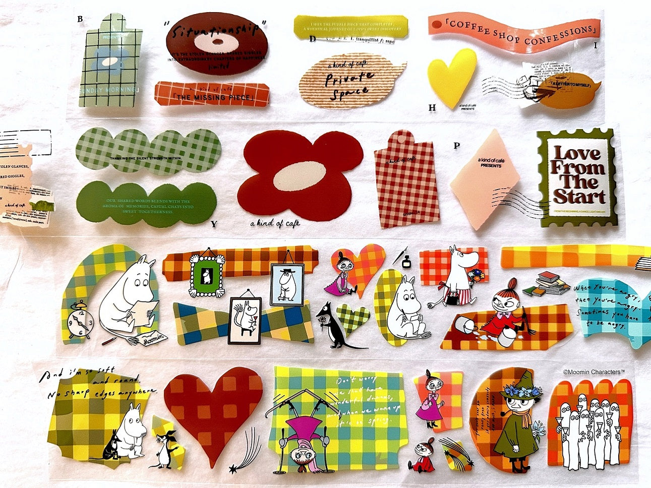 A Kind of Café - Love from the Start PET tape SAMPLES