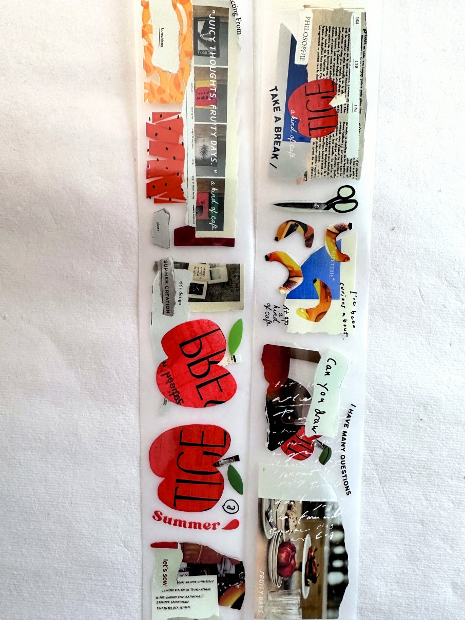 A Kind of Café - Fruity Idea Book PET tape SAMPLES