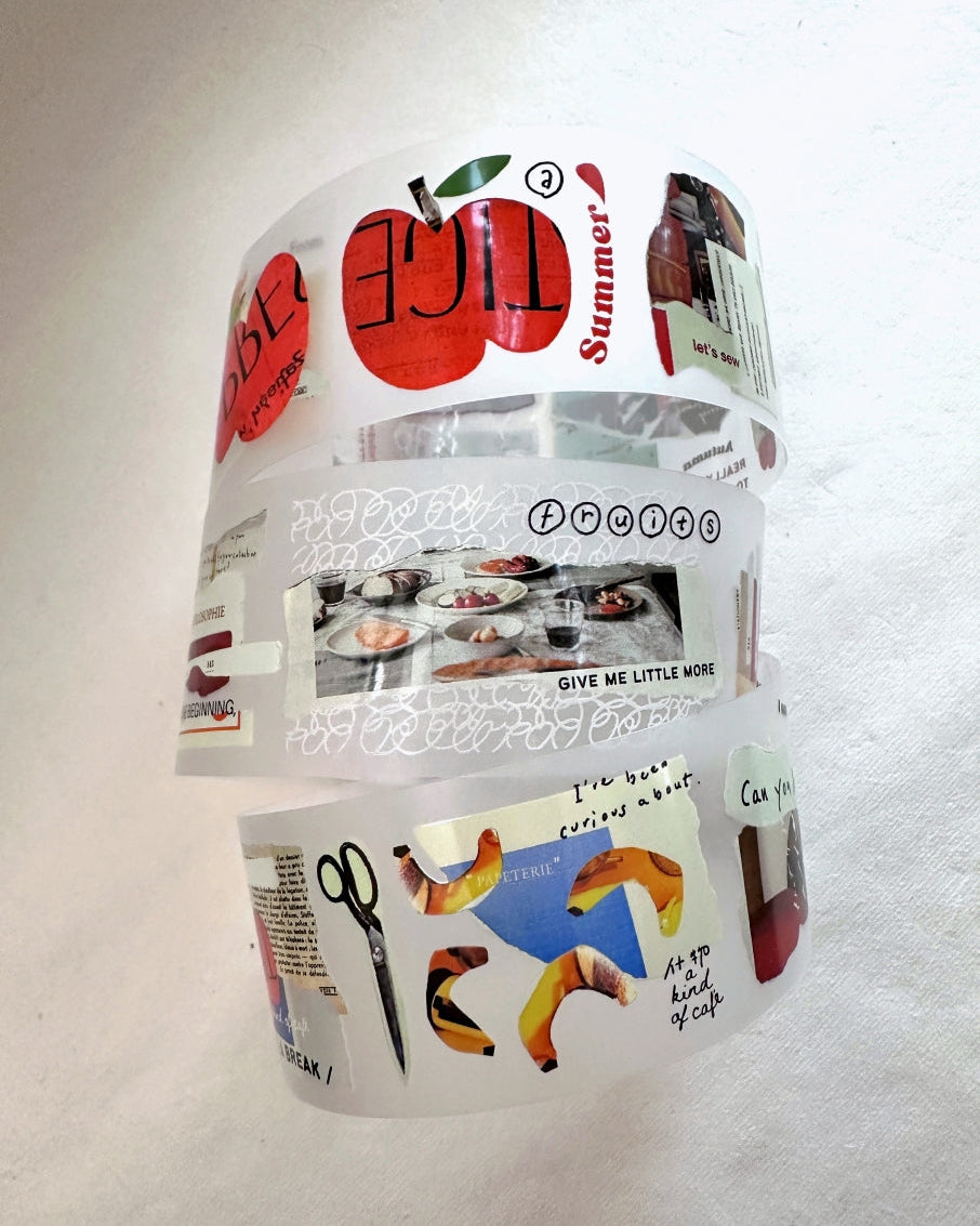 A Kind of Café - Fruity Idea Book PET tape SAMPLES