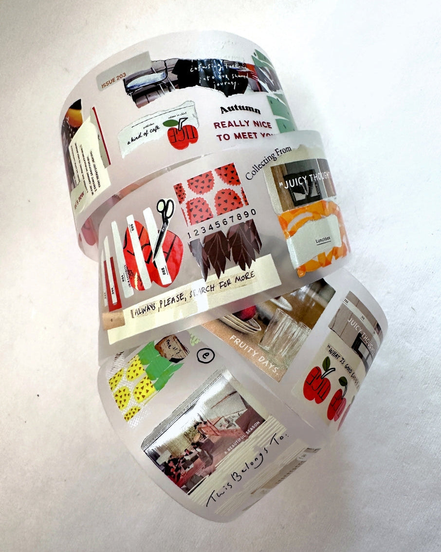 A Kind of Café - Fruity Idea Book PET tape SAMPLES