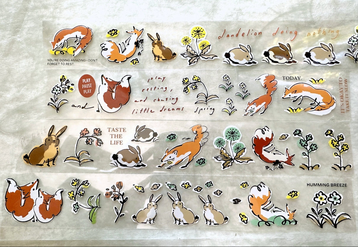 A Kind of Café - Humming Breeze PET tape SAMPLES