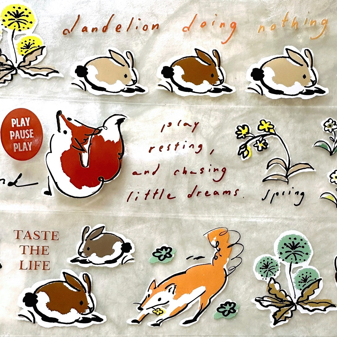 A Kind of Café - Humming Breeze PET tape SAMPLES