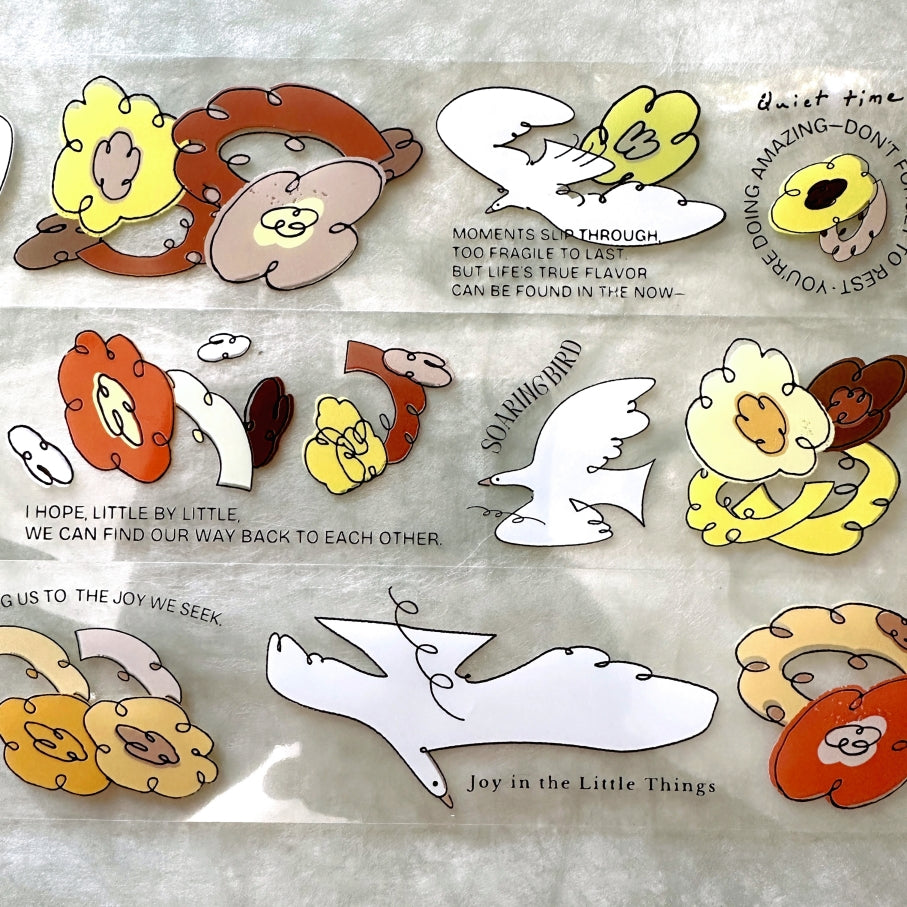 A Kind of Café - Soaring Bird PET tape SAMPLES