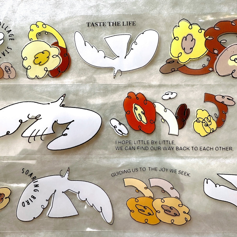 A Kind of Café - Soaring Bird PET tape SAMPLES