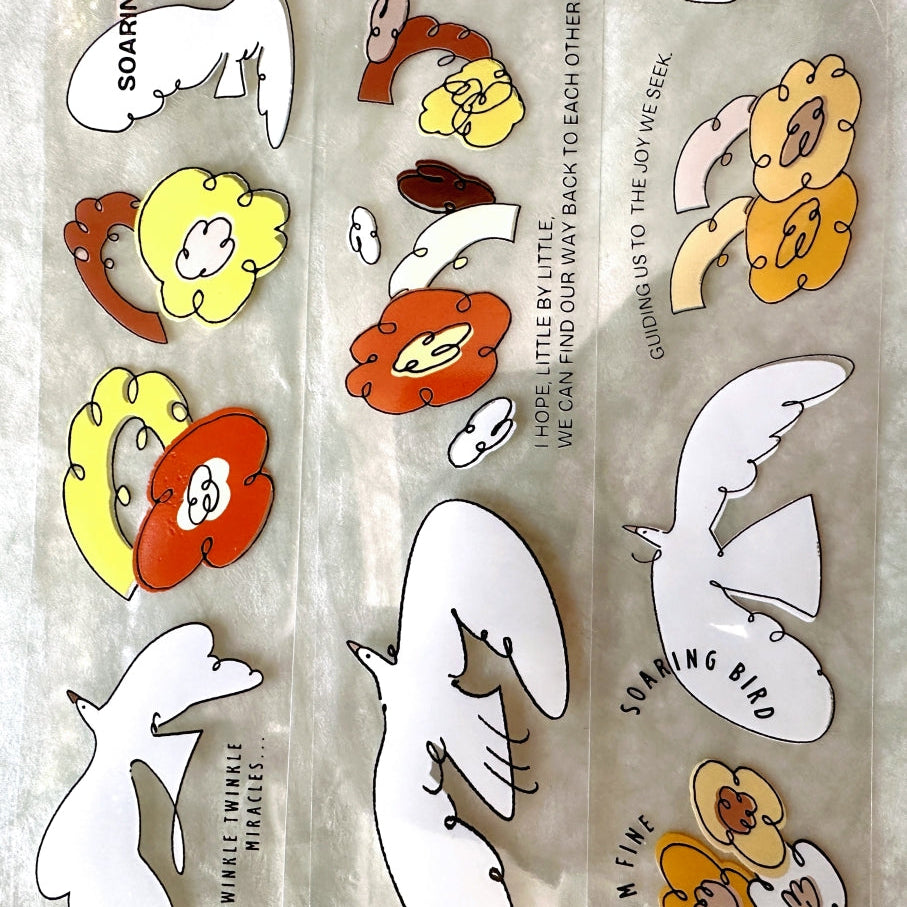 A Kind of Café - Soaring Bird PET tape SAMPLES