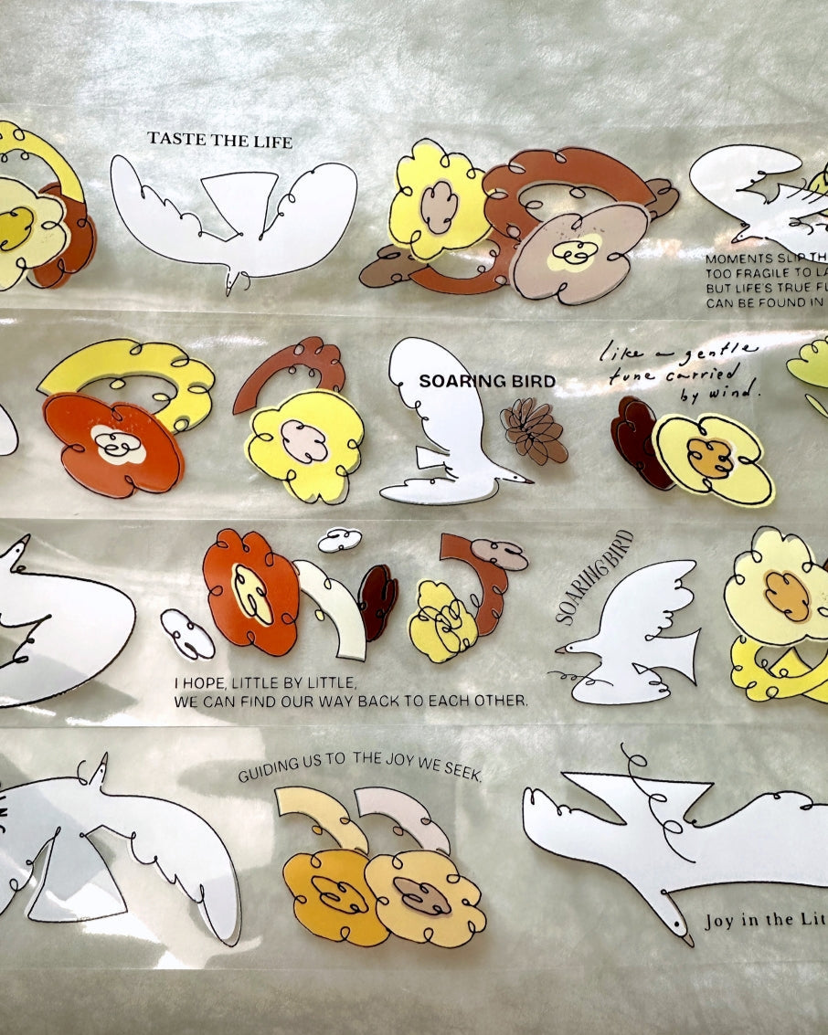 A Kind of Café - Soaring Bird PET tape SAMPLES